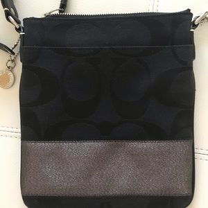 Coach long strap bag